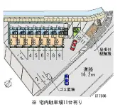 ★手数料０円★魚津市友道　月極駐車場（LP）